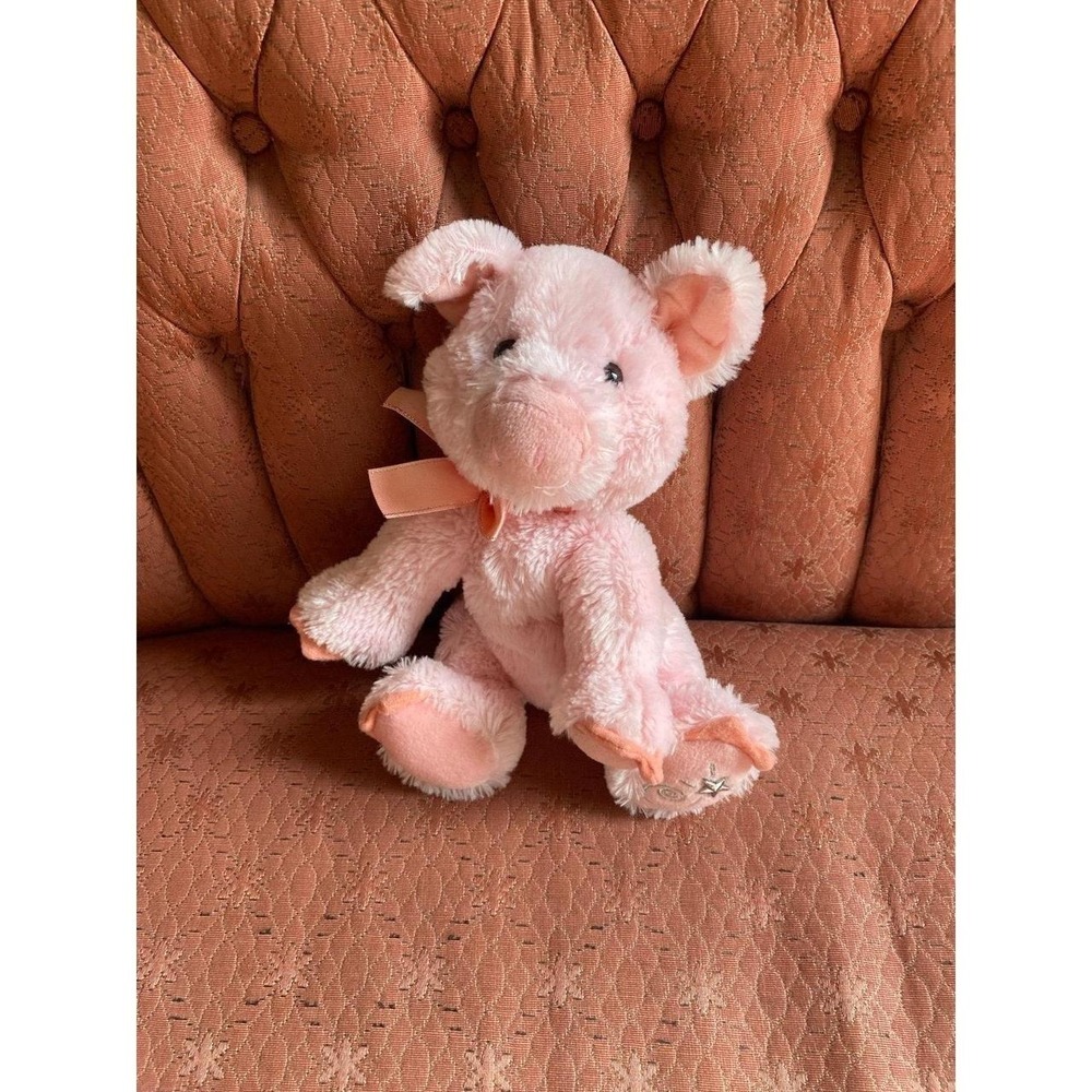 Russ Shining Stars Pink Pig Plush Stuffed Animal 2006 s17